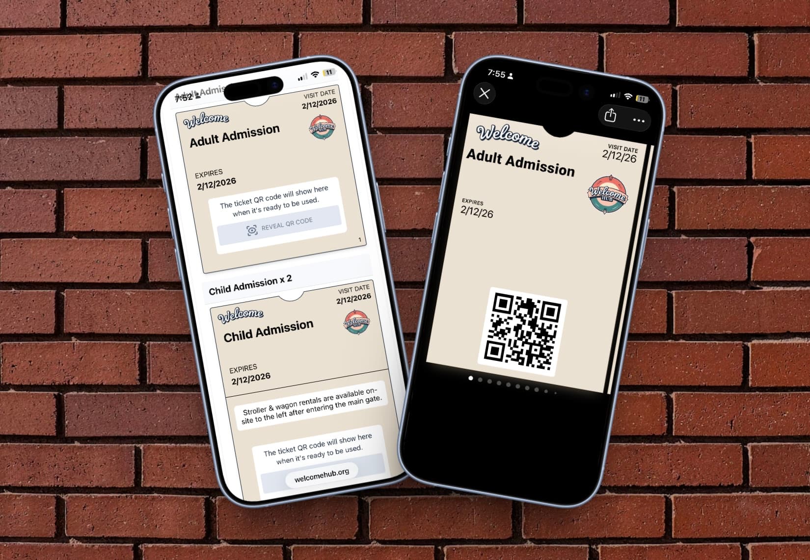 Delivery and wallet pass example